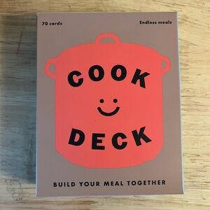Material kids cook deck card set New in box